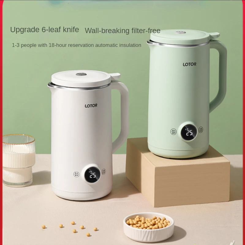 Wall-breaking machine soymilk household small flagship store automatic non-silent mini new cooking
Wall-breaking machine soymilk household small flagship store automatic non-silent mini new cooking