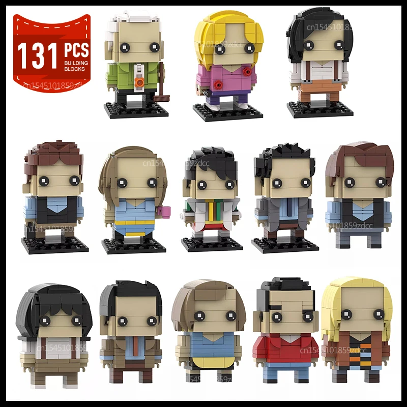 MOC сериал персонажи Rosses модель Brickheadz коллекция набор строительных блоков фильм Рэйчелес фигурки кирпичные игрушки подарки
MOC сериал персонажи Rosses модель Brickheadz коллекция набор строительных блоков фильм Рэйчелес фигурки кирпичные игрушки подарки