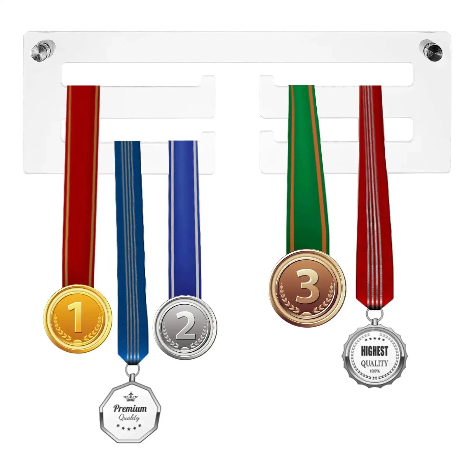 Clear Acrylic Medal Display Hanger Rack, 30cm Rectangle Medal Holder Wall Mount Easy to Install Medal Display Holder Frame
Clear Acrylic Medal Display Hanger Rack, 30cm Rectangle Medal Holder Wall Mount Easy to Install Medal Display Holder Frame