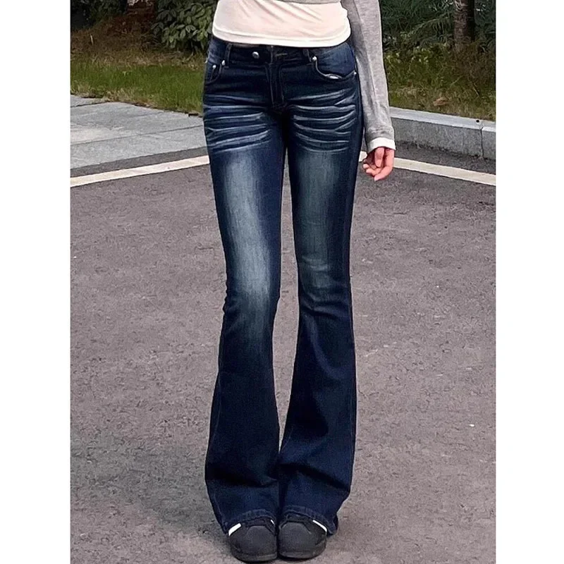 Y2K Low Waist Skinny Vintage Flare Jeans Women Streetwear Retro Denim Pants Bell Bottom Trousers Pantalones
Y2K Low Waist Skinny Vintage Flare Jeans Women Streetwear Retro Denim Pants Bell Bottom Trousers Pantalones