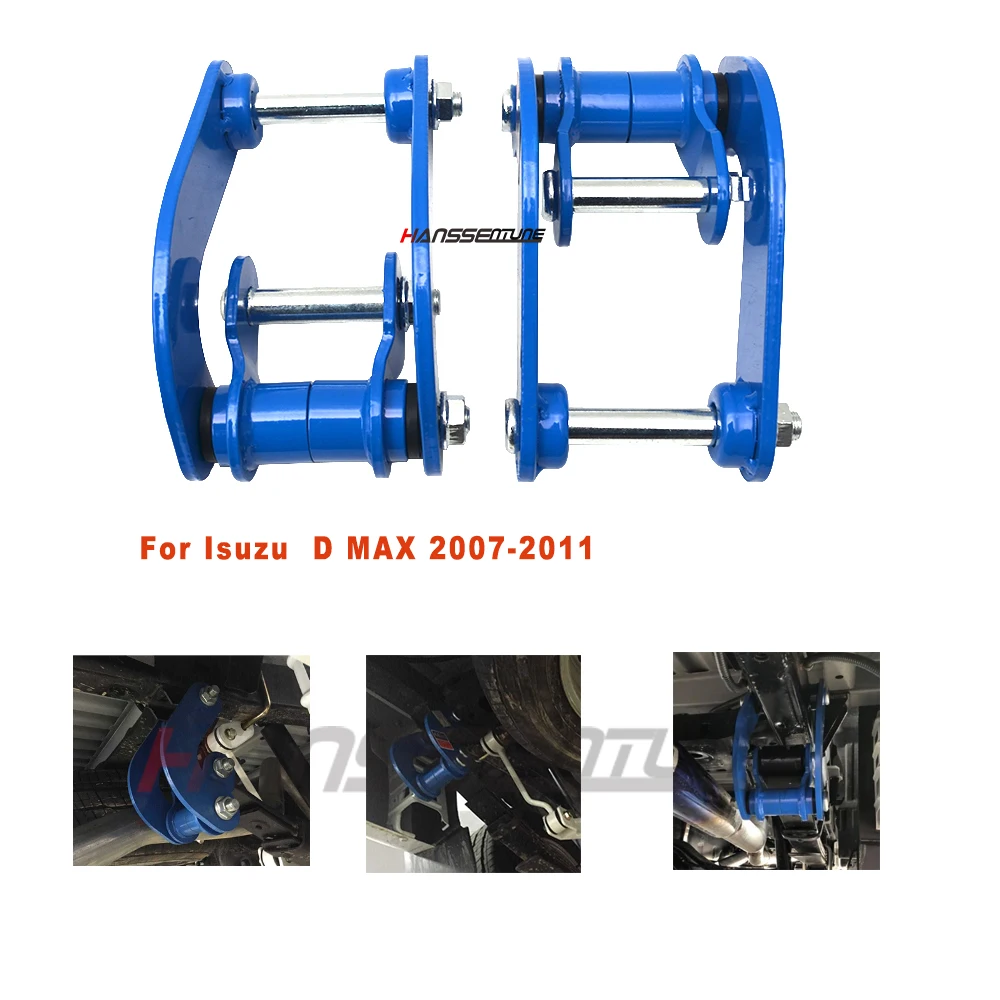 HANSSENTUNE 4x4 Suspension Spring Pickup Rear Comfort Double G-Shackle for Isuzu D-MAX 2007-2011 /Great Wall Wingle 5/7
HANSSENTUNE 4x4 Suspension Spring Pickup Rear Comfort Double G-Shackle for Isuzu D-MAX 2007-2011 /Great Wall Wingle 5/7