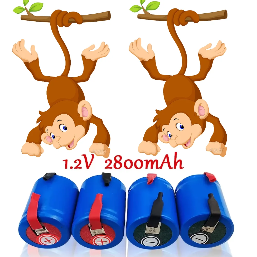 2800mAh Ni-MH Rechargeable battery SC battery 1.2v for Vacuum cleaner Sweeper Drone Electric drill battery DIY nickel sheet
2800mAh Ni-MH Rechargeable battery SC battery 1.2v for Vacuum cleaner Sweeper Drone Electric drill battery DIY nickel sheet