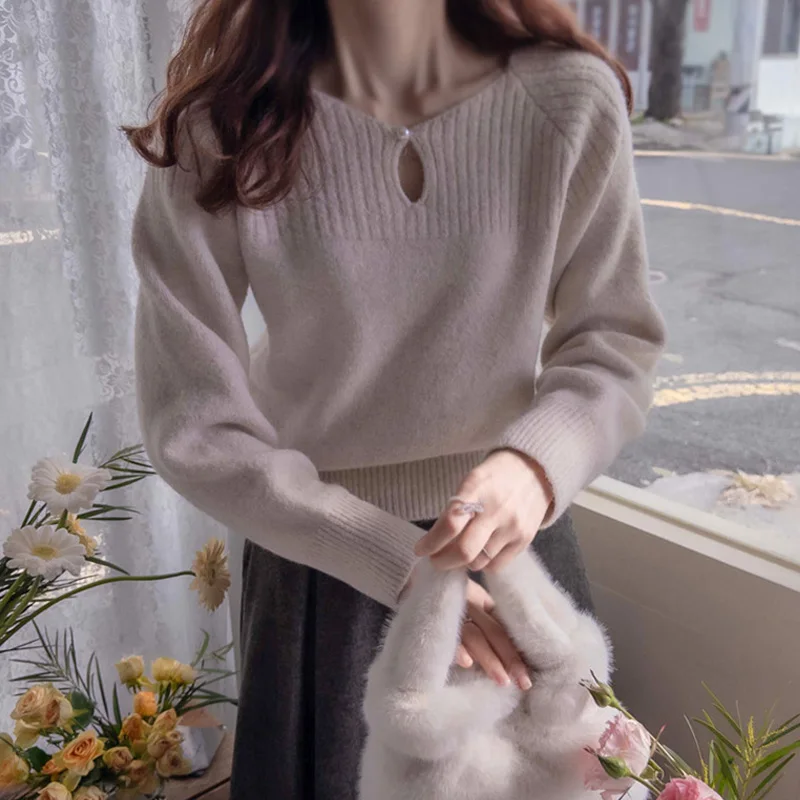 Шикарный женский свитер Long Sve, свободный крой, накладной крой, осень-зима, Новое поступление, универсальная внутренняя одежда Lazy Faion, трикотаж...
Шикарный женский свитер Long Sve, свободный крой, накладной крой, осень-зима, Новое поступление, универсальная внутренняя одежда Lazy Faion, трикотаж...