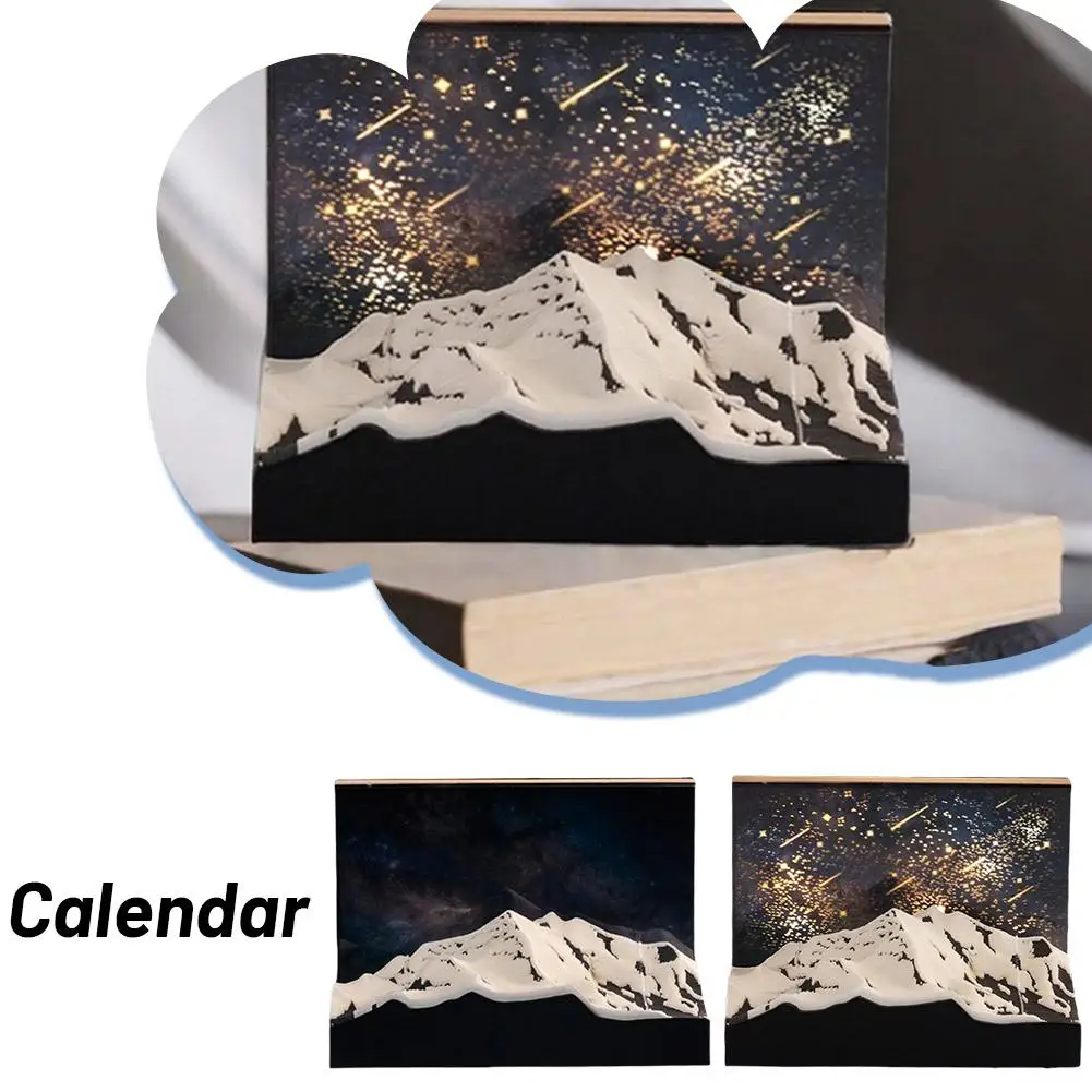 Календарь-часы 2025, трехмерный блокнот 3d Snow Mountain с резьбой по бумаге, подарки, подходит для домашнего офиса K6y7
Календарь-часы 2025, трехмерный блокнот 3d Snow Mountain с резьбой по бумаге, подарки, подходит для домашнего офиса K6y7
