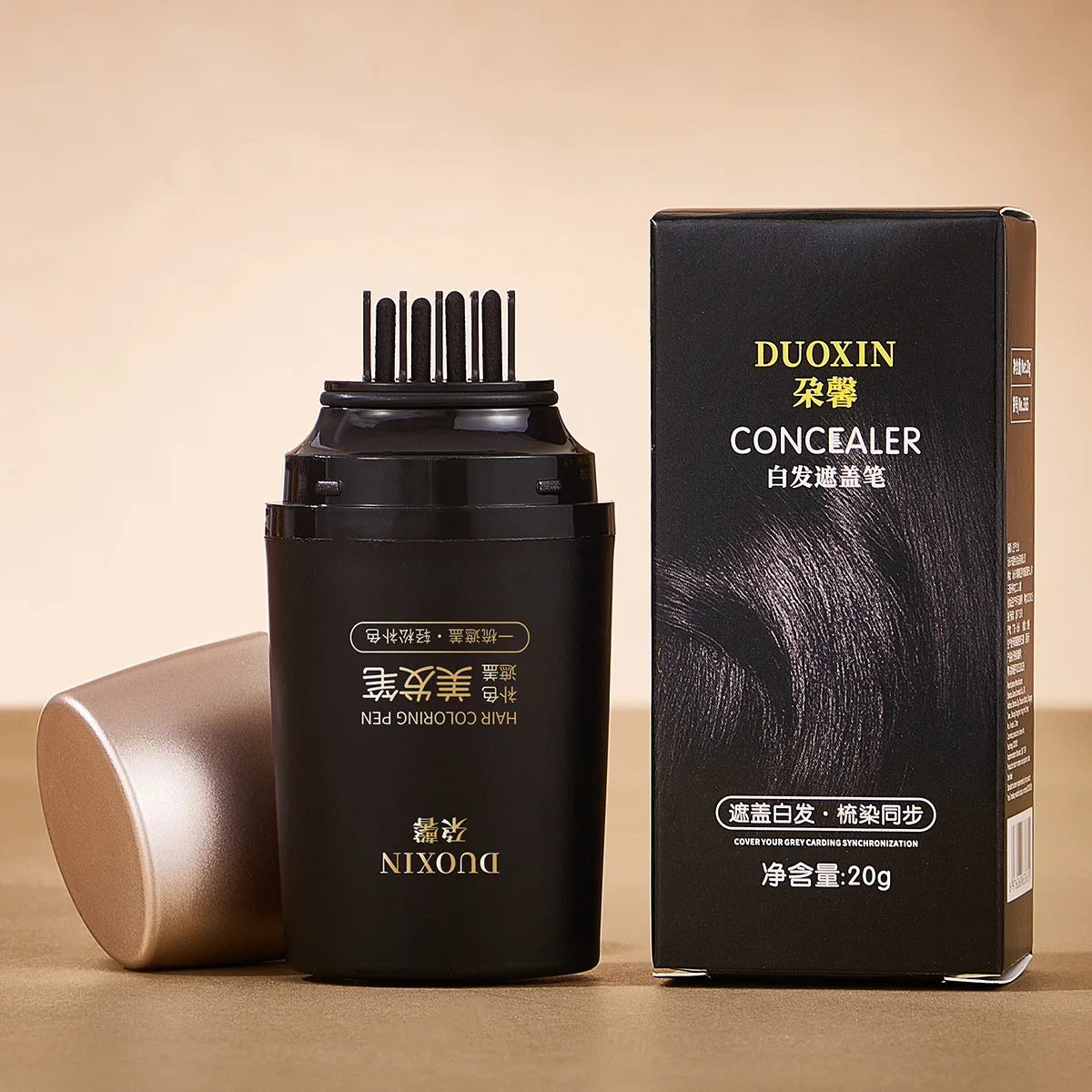 Newest Black and Brown One-off Temporary Hair Coloring Covered White Hairs Hairline Disposable Lipstick Hair Dye Stick Smear Dye
Newest Black and Brown One-off Temporary Hair Coloring Covered White Hairs Hairline Disposable Lipstick Hair Dye Stick Smear Dye