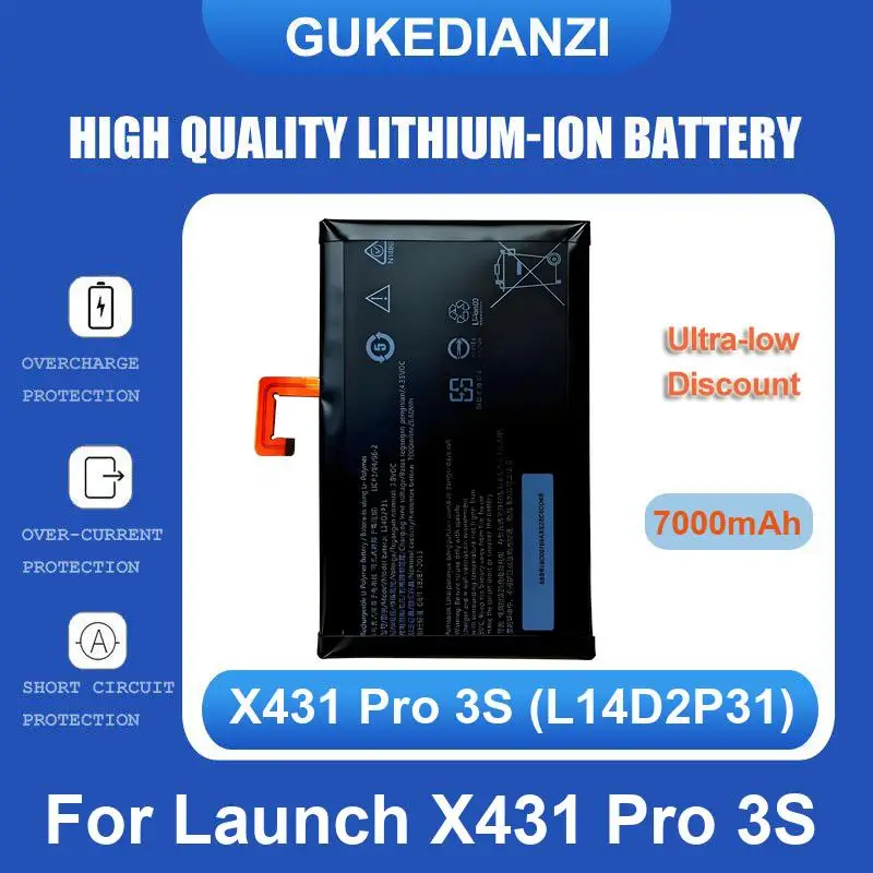 Battery For Launch X431 Pro S 3 3S 5
Battery For Launch X431 Pro S 3 3S 5