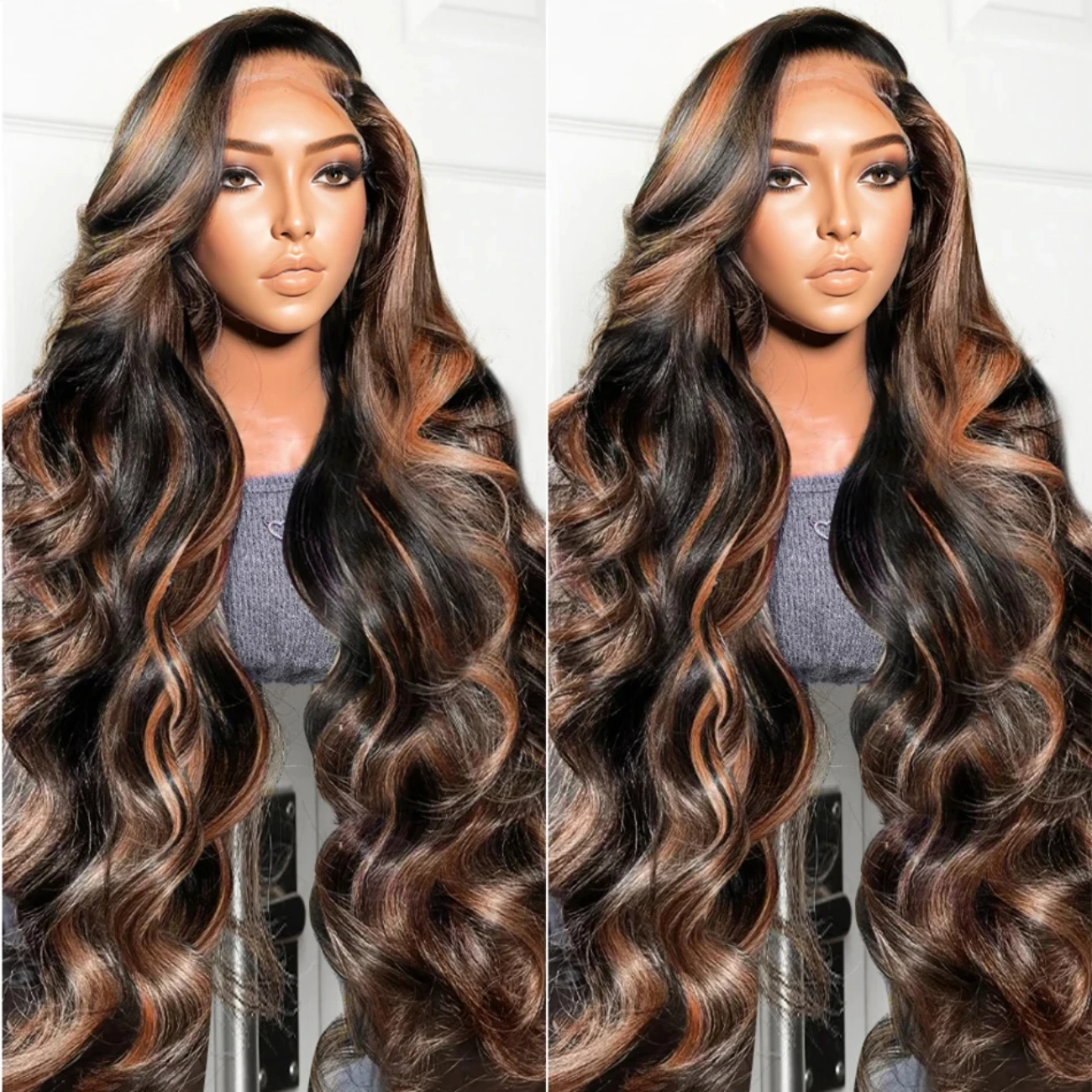 FB30 Highlight Wig 100% Human Hair 13x4 13x6 Lace Frontal Wigs Ombre Blonde Body Wave HD Transparent Brazilian Lace Front Wig
FB30 Highlight Wig 100% Human Hair 13x4 13x6 Lace Frontal Wigs Ombre Blonde Body Wave HD Transparent Brazilian Lace Front Wig
