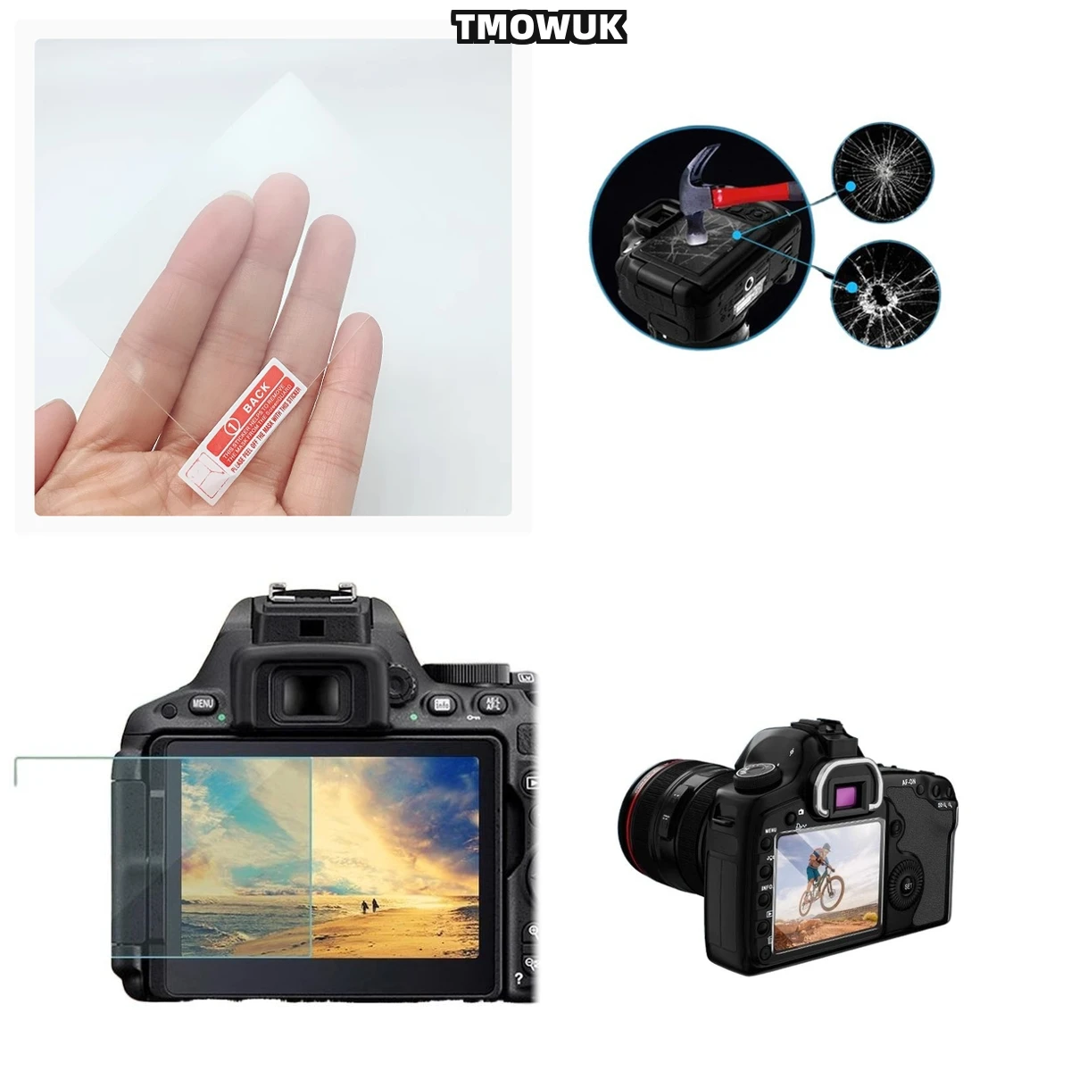 For Canon 3000D 4000D Tempered Glass Screen Protector Film HD Clear Anti-Scratch 9H Hardness Camera LCD Guard
For Canon 3000D 4000D Tempered Glass Screen Protector Film HD Clear Anti-Scratch 9H Hardness Camera LCD Guard
