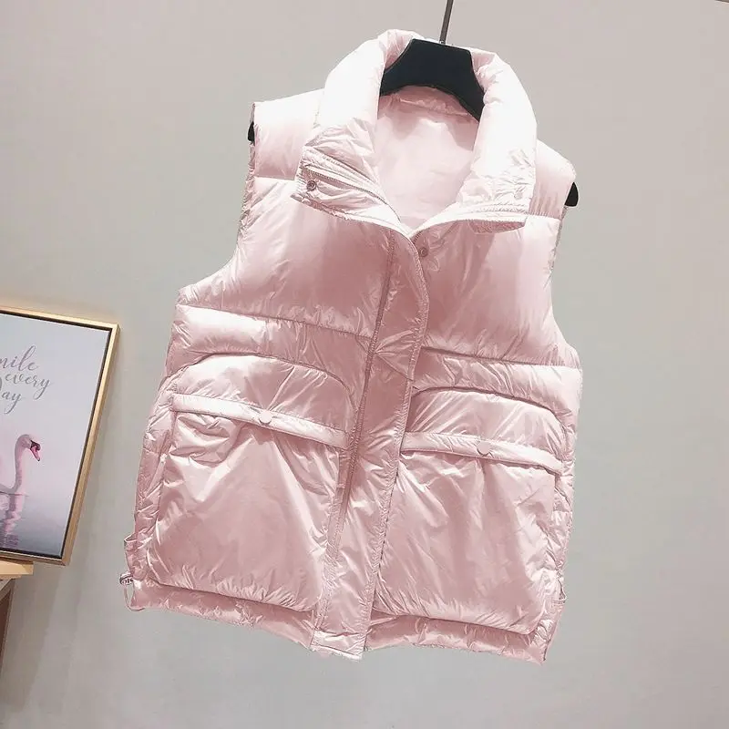 Fashion Down Cotton Waistcoat For Women Clothing Autumn Winter Jackets Coats 2023 New Short bright Coats Girls Vest jp583
Fashion Down Cotton Waistcoat For Women Clothing Autumn Winter Jackets Coats 2023 New Short bright Coats Girls Vest jp583