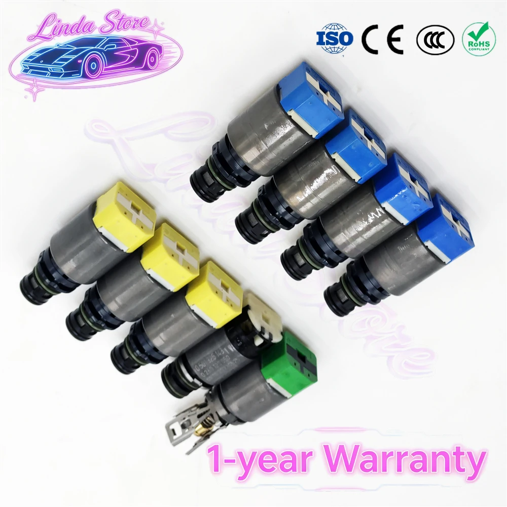9 PCS Brand New 8HP50 8-Speed Transmission Solenoid KIT For BMW Dodge Jeep Alfa Romeo 4WD RWD
9 PCS Brand New 8HP50 8-Speed Transmission Solenoid KIT For BMW Dodge Jeep Alfa Romeo 4WD RWD