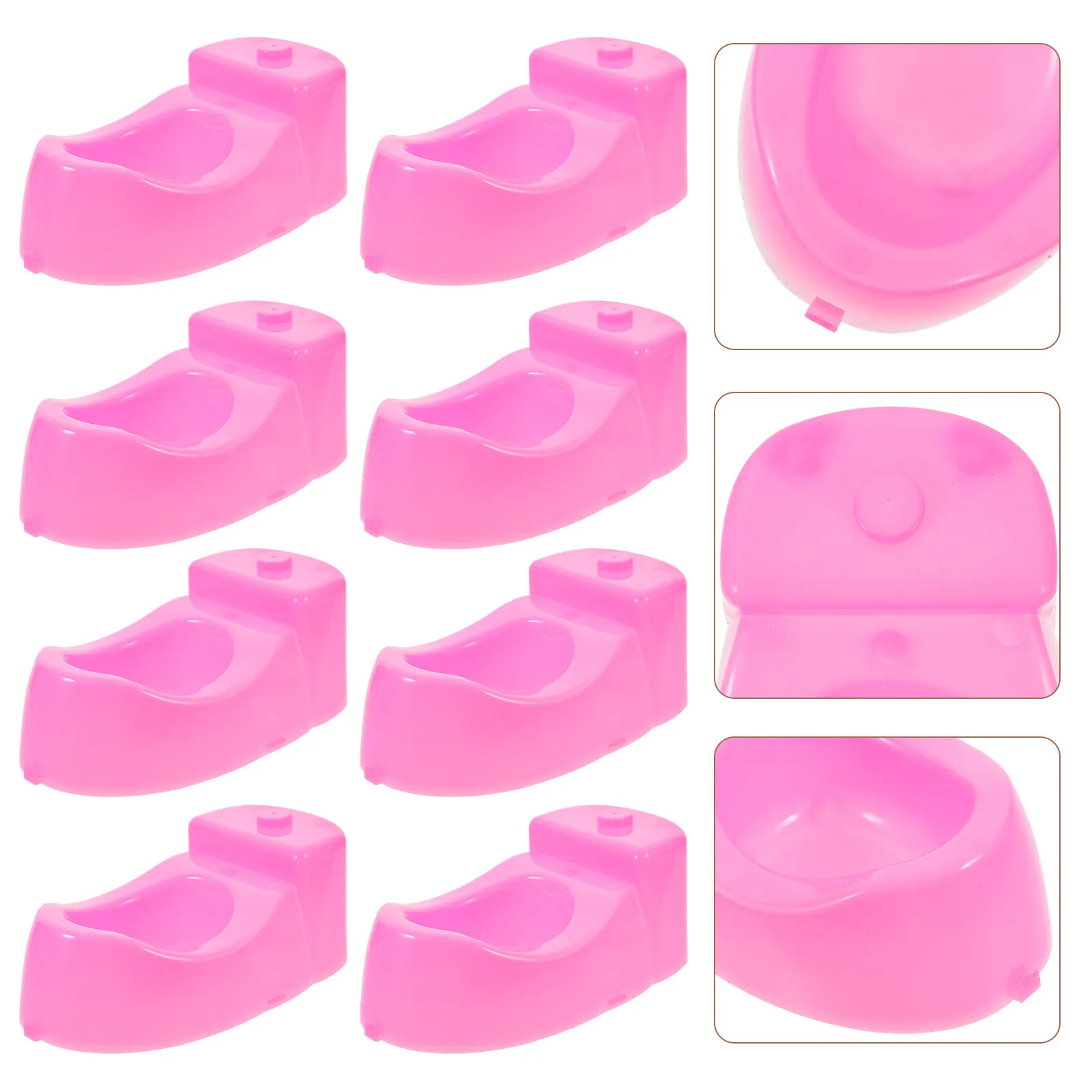 8Pcs Miniature Toilet Seat for Dollhouse Bathroom Decoration Realistic Tiny House Furniture Accessory Micro Landscape Prop Mini
8Pcs Miniature Toilet Seat for Dollhouse Bathroom Decoration Realistic Tiny House Furniture Accessory Micro Landscape Prop Mini
