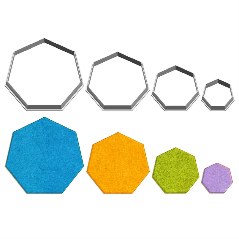 Four Specifications Cartoon Geometric Figure,Heptagon,Plastics Mould,Cake Fondant Tool,Cookie Sushi and Fruit Cutters
Four Specifications Cartoon Geometric Figure,Heptagon,Plastics Mould,Cake Fondant Tool,Cookie Sushi and Fruit Cutters