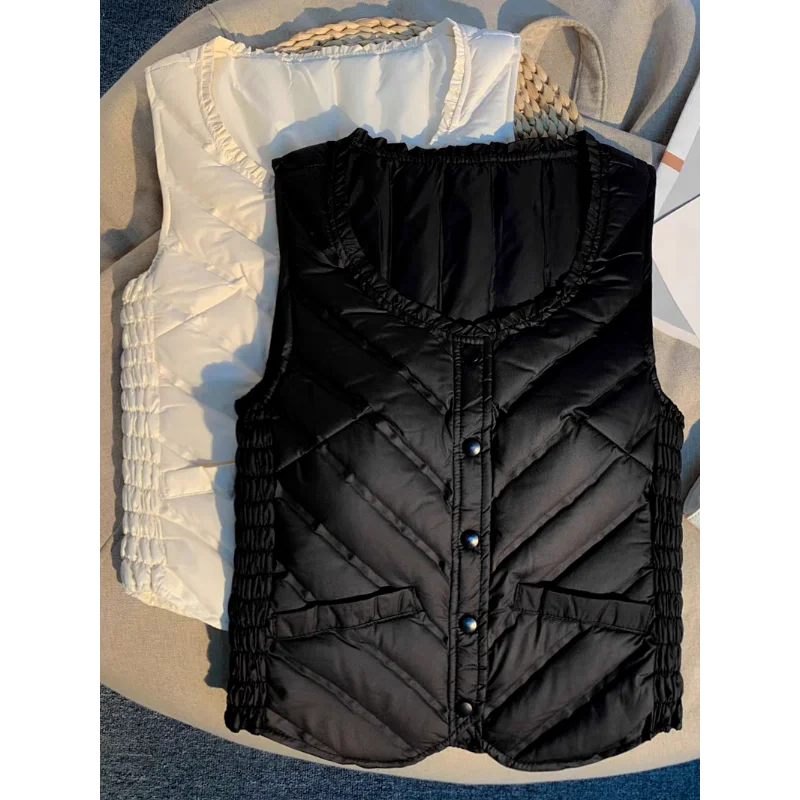 New Autumn Winter Warm Down Vest Suspender Vest Outside for Women
New Autumn Winter Warm Down Vest Suspender Vest Outside for Women