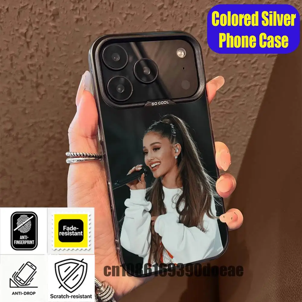 For iPhone 15,12,11,14,13,16,17,E,Max,Plus,Air,Pro,Mini Custom Color Silver Cover Singer A-Ariana Grande Phone Case
For iPhone 15,12,11,14,13,16,17,E,Max,Plus,Air,Pro,Mini Custom Color Silver Cover Singer A-Ariana Grande Phone Case
