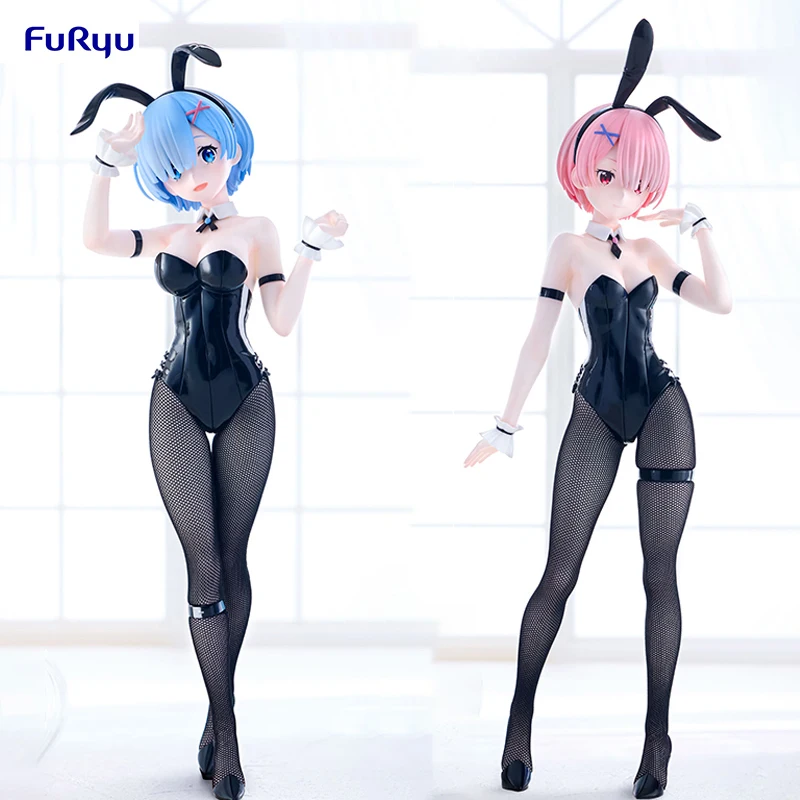 FuRyu BiCute Bunnies Re: Life A Different World From Zero -Ram·Bicolor- & -Rem·Bicolor- 30 & 29CM PVC Anime Action Figures Toy
FuRyu BiCute Bunnies Re: Life A Different World From Zero -Ram·Bicolor- & -Rem·Bicolor- 30 & 29CM PVC Anime Action Figures Toy