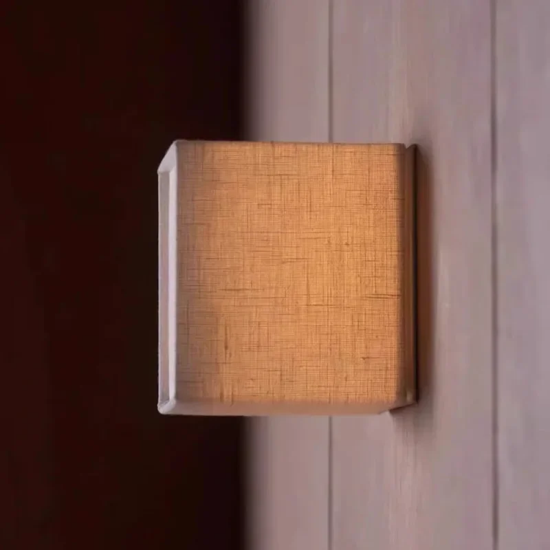 Japanese Cloth Led Wall Lamp Medieval Bedroom Aisle Lamp Tea Living Room Wall Square Fabric Staircase Decor Atmosphere Wall Lamp
Japanese Cloth Led Wall Lamp Medieval Bedroom Aisle Lamp Tea Living Room Wall Square Fabric Staircase Decor Atmosphere Wall Lamp