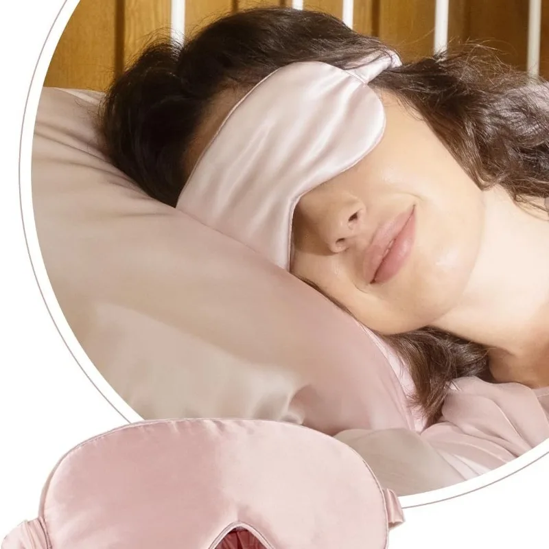 Double-Sided Satin Sleep Mask with Light Blocking Soft Imitation Silk Comfortable Portable Eye Cover for Naptime & Night Sleep
Double-Sided Satin Sleep Mask with Light Blocking Soft Imitation Silk Comfortable Portable Eye Cover for Naptime & Night Sleep