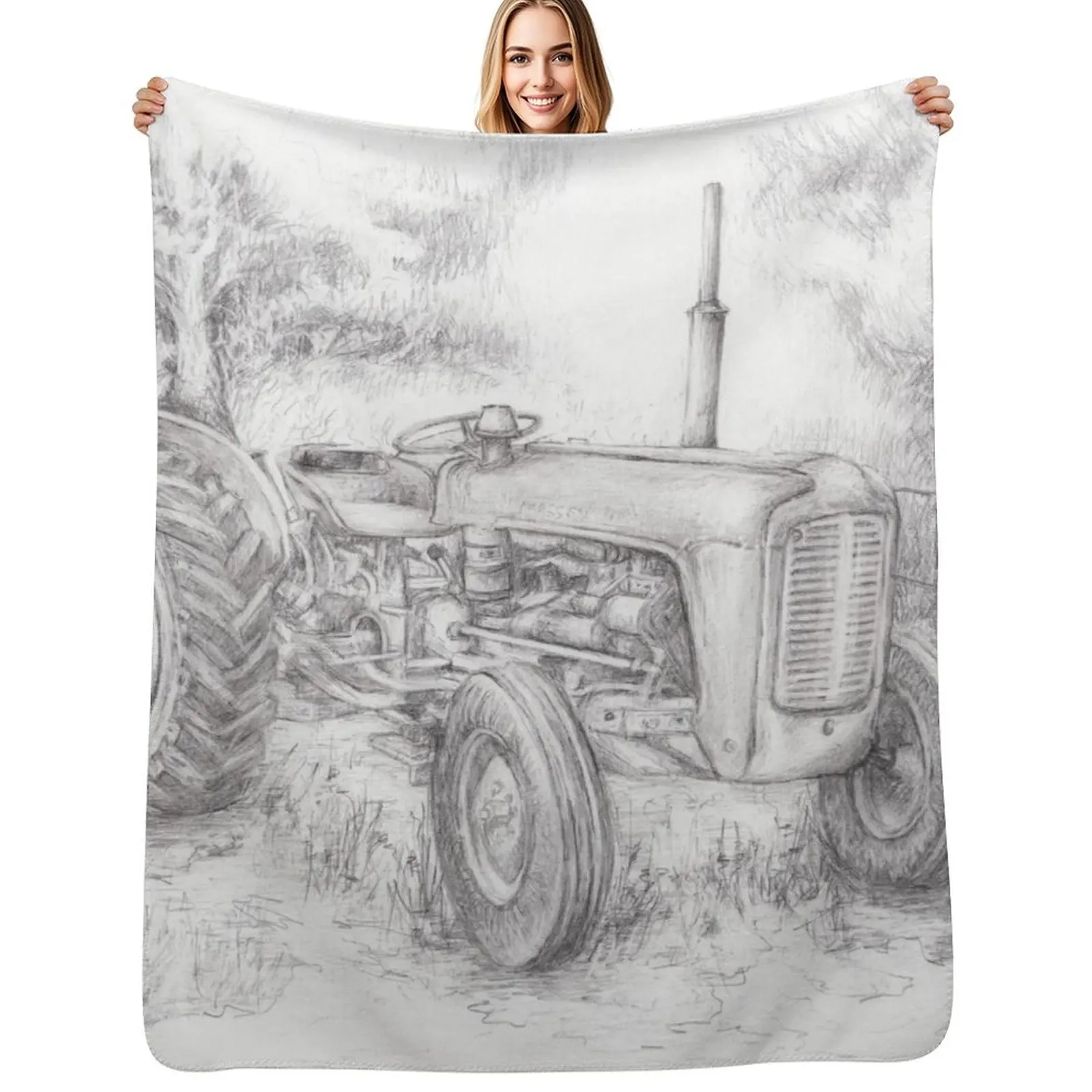 Massey Ferguson 35 tractor drawing Throw Blanket Cozy Home Blanket Gift for Christmas Holiday
Massey Ferguson 35 tractor drawing Throw Blanket Cozy Home Blanket Gift for Christmas Holiday