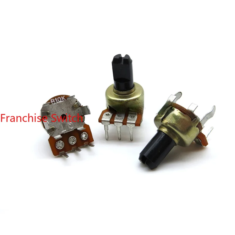 10PCS New Supply Of High Quality 1212 Linear Carbon Film Adjustable Potentiometer B10K-12mm Axle/order
10PCS New Supply Of High Quality 1212 Linear Carbon Film Adjustable Potentiometer B10K-12mm Axle/order