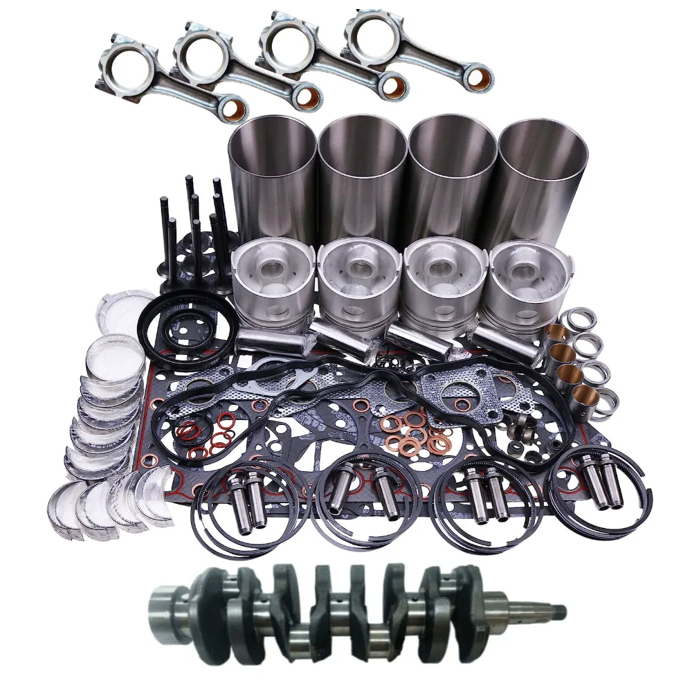 Overhaul Rebuild Kit & Crankshaft & 4X Connecting Rod for Cummins 4BT 3.9 Engine
Overhaul Rebuild Kit & Crankshaft & 4X Connecting Rod for Cummins 4BT 3.9 Engine