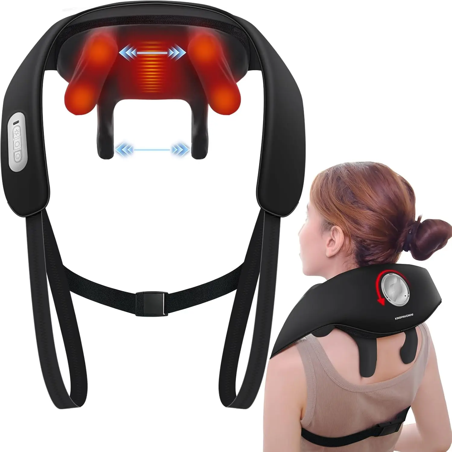Регулируемый массажер для шеи с подогревом, беспроводной шиацу для снятия боли, подарки для всех
Регулируемый массажер для шеи с подогревом, беспроводной шиацу для снятия боли, подарки для всех