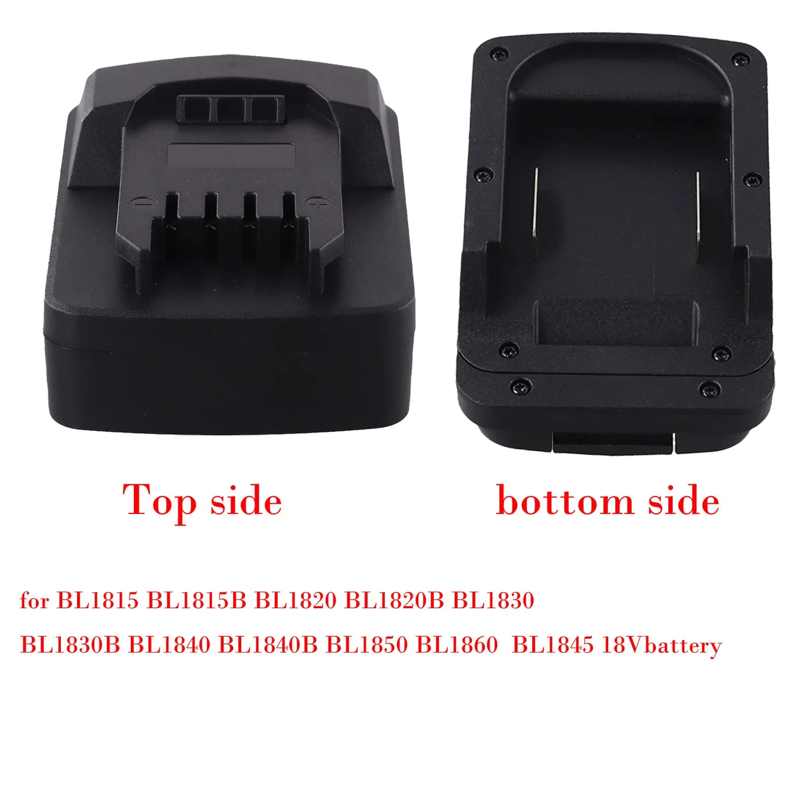 Battery Connection Lithium-ion Adapter Approx 90*60mm 18V Battery Adapter Anti-slip Design Easy To Use Battery Conversion
Battery Connection Lithium-ion Adapter Approx 90*60mm 18V Battery Adapter Anti-slip Design Easy To Use Battery Conversion