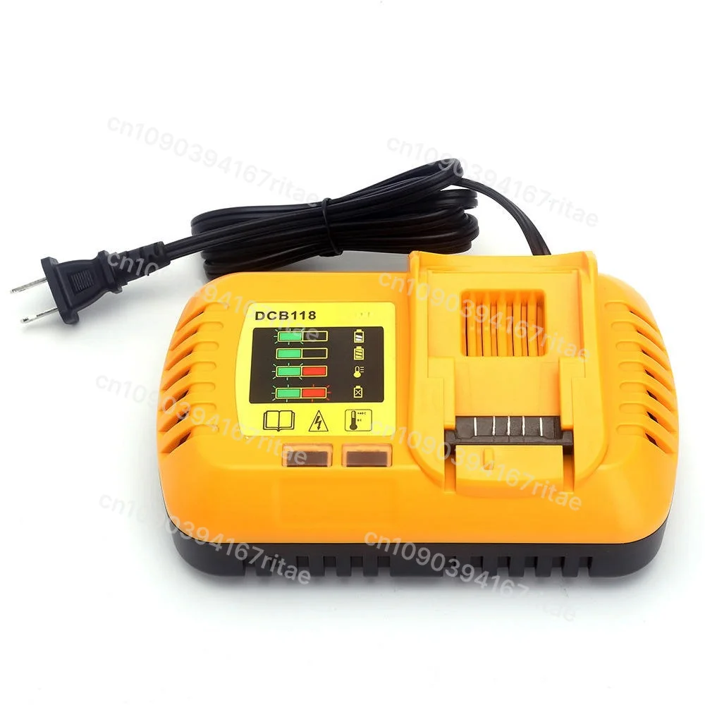Applicable to DCB118 18V DW Power Tool Battery Lithium Battery Charger
Applicable to DCB118 18V DW Power Tool Battery Lithium Battery Charger
