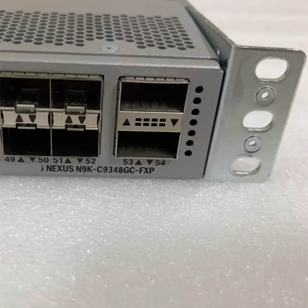 For CISCO N9K-C9348GC-FXP 48 Port Gigabit Electric 4x25G 2x100G Core Network Switch
For CISCO N9K-C9348GC-FXP 48 Port Gigabit Electric 4x25G 2x100G Core Network Switch