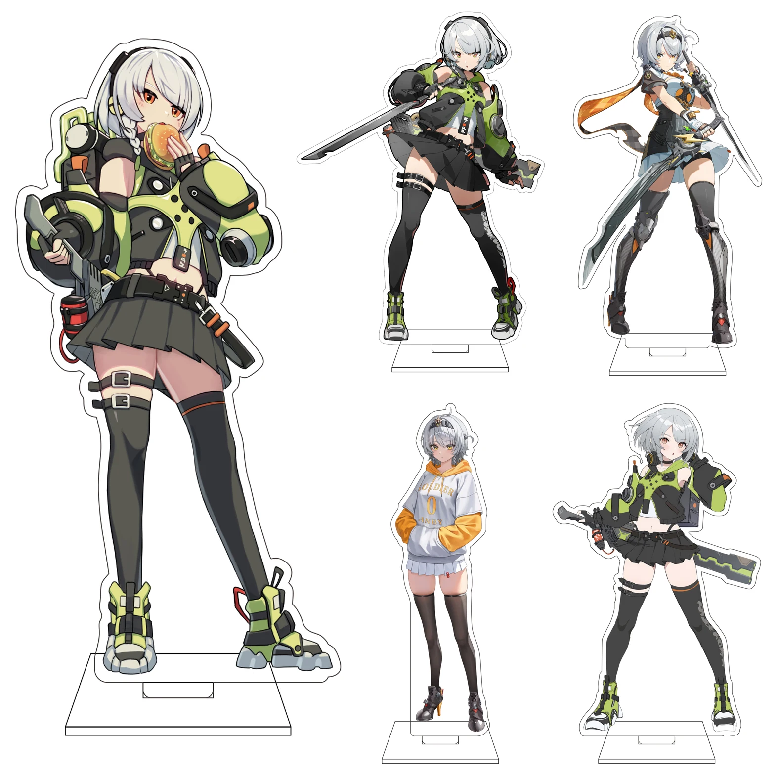 16CM Anime Zenless Zone Zero Cosplay Acrylic Figure Stand Plate Soldier 0 - Anby Ornaments Gifts
16CM Anime Zenless Zone Zero Cosplay Acrylic Figure Stand Plate Soldier 0 - Anby Ornaments Gifts