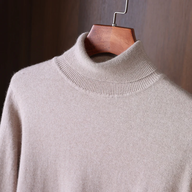 Men's Thiened High Collar Knitted Sweater Loose Fit Large Size Faion Urban Sle Casual Long Sve Busin Casual Top
Men's Thiened High Collar Knitted Sweater Loose Fit Large Size Faion Urban Sle Casual Long Sve Busin Casual Top