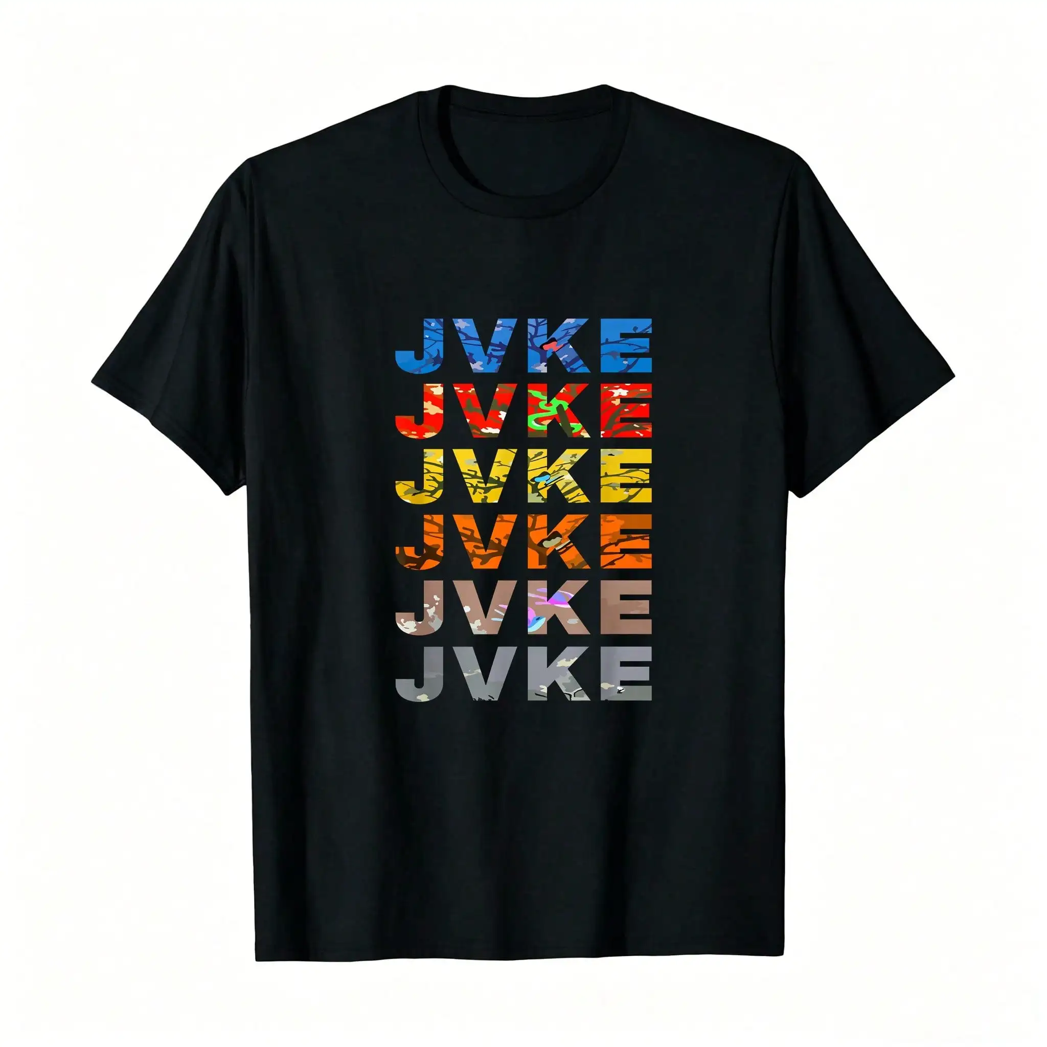 Jvke Colorful With Butterfly And Snake Vintage Retro T-Shirt_,Breathable And Comfortable Short-Sleeved Round-Neck Top, Suitable For All Seasons, Everyday Wear For Women
Jvke Colorful With Butterfly And Snake Vintage Retro T-Shirt_,Breathable And Comfortable Short-Sleeved Round-Neck Top, Suitable For All Seasons, Everyday Wear For Women