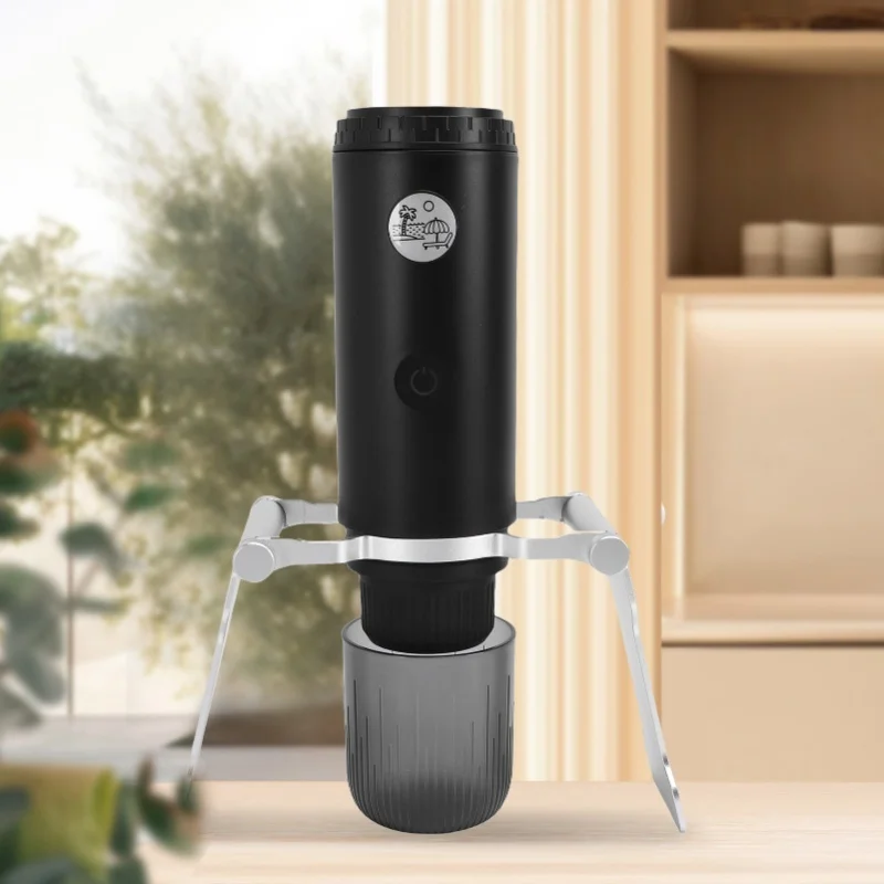USB Rechargeable 19bar Portable Coffee Maker for Grounds Capsules Cordless Coffee Machine
USB Rechargeable 19bar Portable Coffee Maker for Grounds Capsules Cordless Coffee Machine
