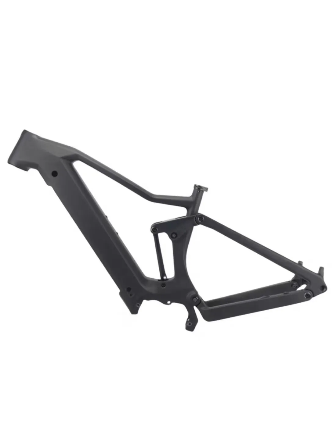 Carbon fiber electric assisted mountain frame, octagonal motor frame, lithium battery frame, WINOW EF49
Carbon fiber electric assisted mountain frame, octagonal motor frame, lithium battery frame, WINOW EF49
