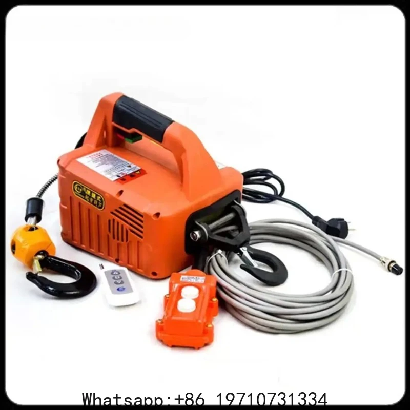 500KG Load Portable Electric Winch Traction Hoist Manual/Remote Control/Wire Control Electric Hoist 220V/110V Hoist Lifting Tool
500KG Load Portable Electric Winch Traction Hoist Manual/Remote Control/Wire Control Electric Hoist 220V/110V Hoist Lifting Tool