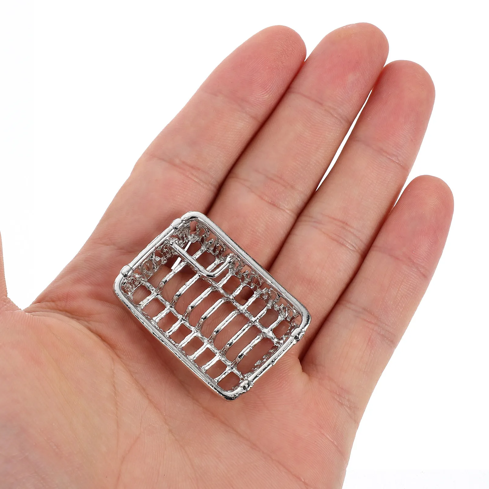 Miniature Silver Dish Rack Creative DIY Decoration Small Dish Drainer Display Shelf for Miniatures Dollhouse Kitchen Accessories
Miniature Silver Dish Rack Creative DIY Decoration Small Dish Drainer Display Shelf for Miniatures Dollhouse Kitchen Accessories
