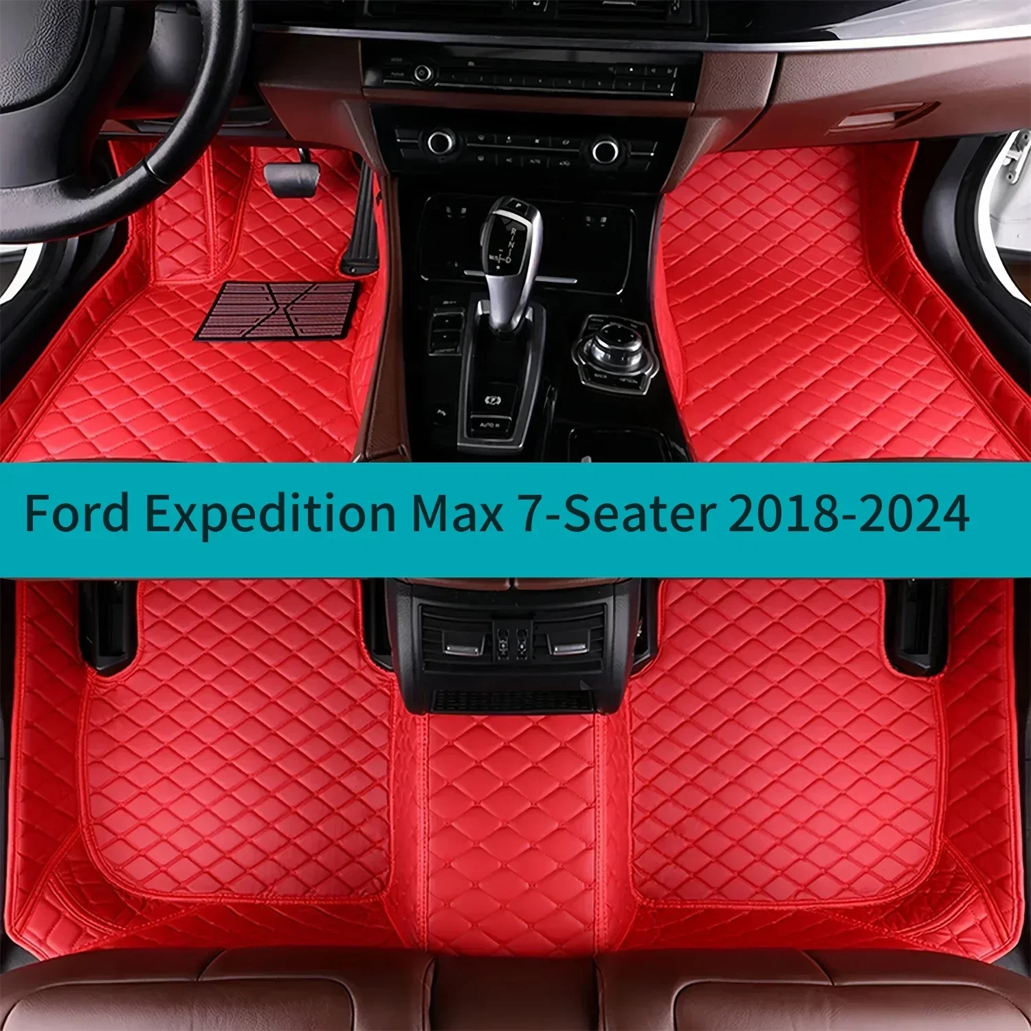 Custom Car Floor Mats For Ford Expedition Max 7-Seater 2018-2024 Leather Floor Mats for Cars Mats Carpets Car Accessories
Custom Car Floor Mats For Ford Expedition Max 7-Seater 2018-2024 Leather Floor Mats for Cars Mats Carpets Car Accessories