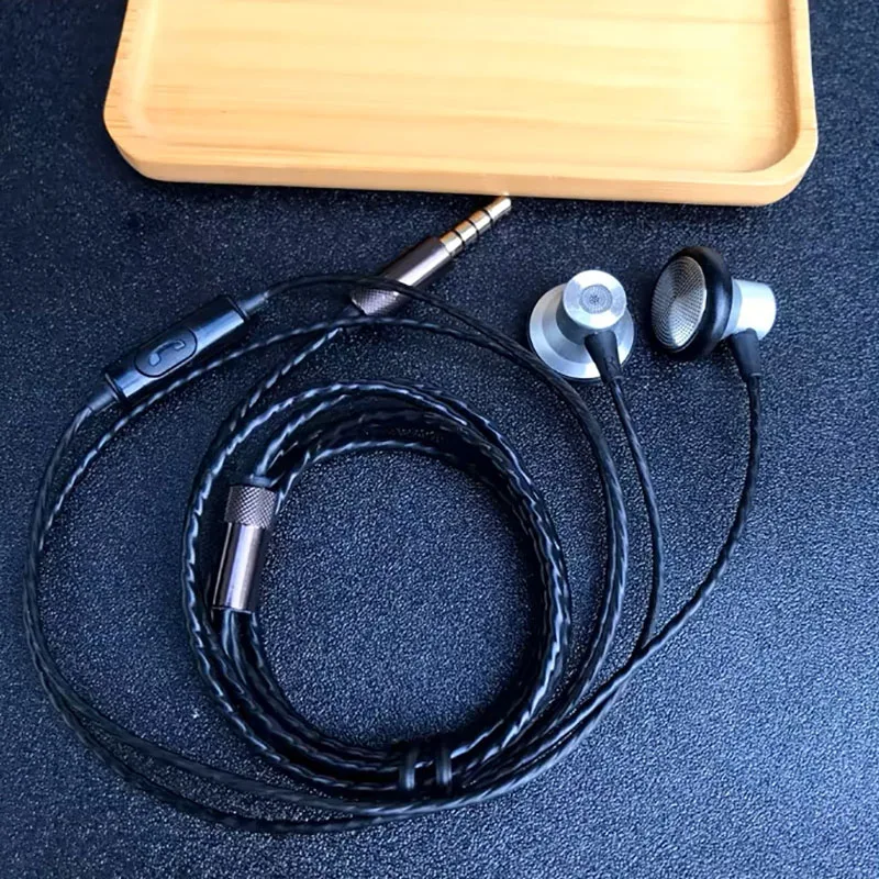 Handmade Custom HIFI Wired Earbuds Flat Head Earphones Metal Heavy Bass Stereo Monitor Headset with Mic Line Control for Phone
Handmade Custom HIFI Wired Earbuds Flat Head Earphones Metal Heavy Bass Stereo Monitor Headset with Mic Line Control for Phone