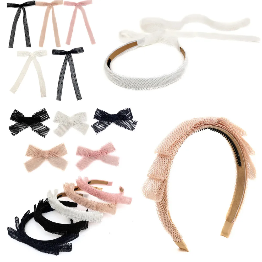 Fashion Eyelet Ribbon Hairband Hairbow Hair Accessories Elegant Hair Scruchy headband
Fashion Eyelet Ribbon Hairband Hairbow Hair Accessories Elegant Hair Scruchy headband