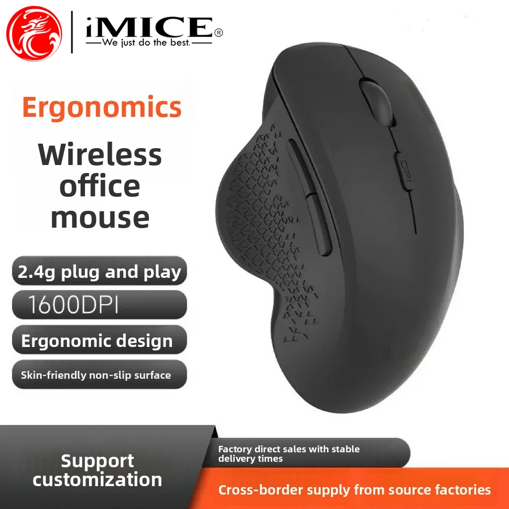 2.4G Silent Bluetooth Mouse with Dual-Mode Wireless Connection, 1600 DPI Adjustable, Rechargeable, 70g, Perfect for Office Use
2.4G Silent Bluetooth Mouse with Dual-Mode Wireless Connection, 1600 DPI Adjustable, Rechargeable, 70g, Perfect for Office Use