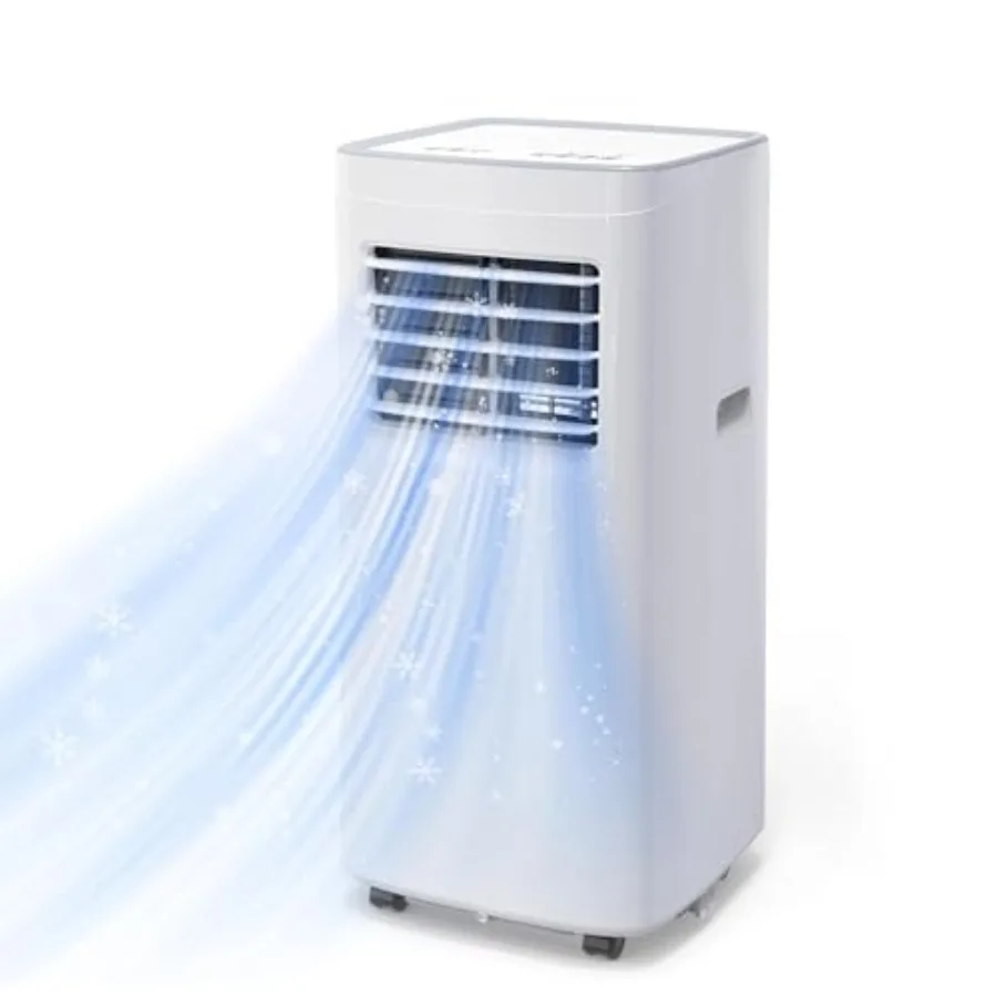 Portable Air Conditioners, 8400 BTU air conditioner Cools Up to 350 Sq.Ft, 3 in 1 Portable AC with Remote, 24H Timer, Sleep Mod
Portable Air Conditioners, 8400 BTU air conditioner Cools Up to 350 Sq.Ft, 3 in 1 Portable AC with Remote, 24H Timer, Sleep Mod