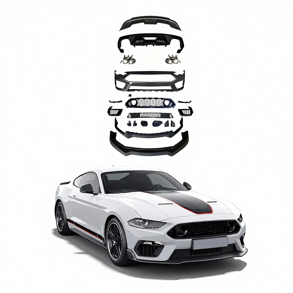 MAISALUN Cars Accessories for Ford Mustang 18-21 Upgrade to Mach-1 Style Front Bumper Rear Diffuser PP Material Bodykit
MAISALUN Cars Accessories for Ford Mustang 18-21 Upgrade to Mach-1 Style Front Bumper Rear Diffuser PP Material Bodykit