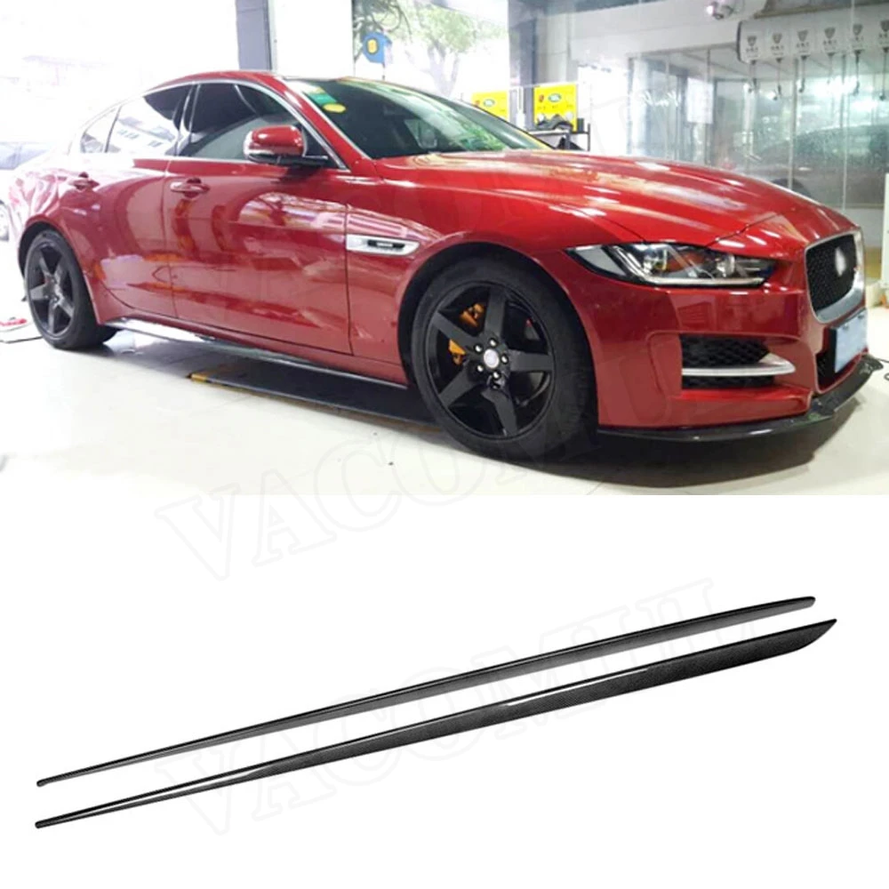 Комплект из 2-х накладок на пороги VACOMUL из карбона/ABS для Jaguar XE Sedan 4-дверный 2015-2018, стайлинг-аксессуар, расширители порогов
Комплект из 2-х накладок на пороги VACOMUL из карбона/ABS для Jaguar XE Sedan 4-дверный 2015-2018, стайлинг-аксессуар, расширители порогов