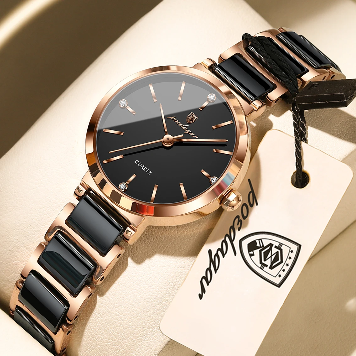 POEDAGAR Luxury Brand Woman Clock High Quality Waterproof Quartz Ladies Wristwatch Stainless Steel Fashion Women's Watches Reloj
POEDAGAR Luxury Brand Woman Clock High Quality Waterproof Quartz Ladies Wristwatch Stainless Steel Fashion Women's Watches Reloj