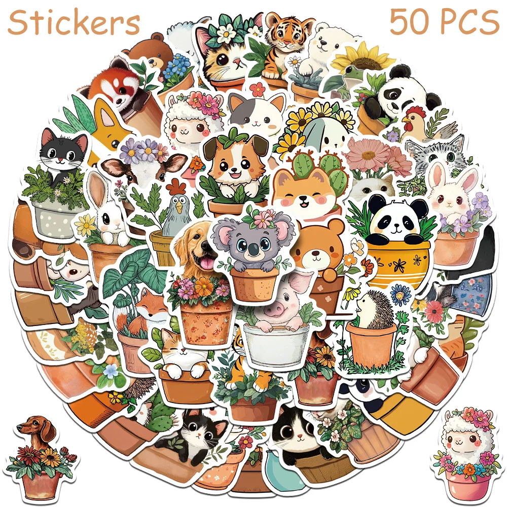 50pcs Flower Potato Animals Stickers Decals For Laptop Notebook Skateboard Guitar DIY Aesthetic Stickers Kids Creative Gifts
50pcs Flower Potato Animals Stickers Decals For Laptop Notebook Skateboard Guitar DIY Aesthetic Stickers Kids Creative Gifts