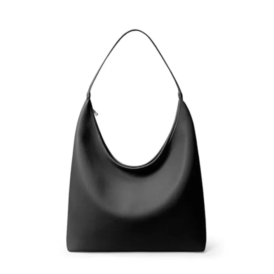 Large Full-Zip Hobo Bag for Women, Soft Vegan Leather Slouchy Shoulder Work Tote, Center Zip Divider, Multiple Pockets Purse
Large Full-Zip Hobo Bag for Women, Soft Vegan Leather Slouchy Shoulder Work Tote, Center Zip Divider, Multiple Pockets Purse