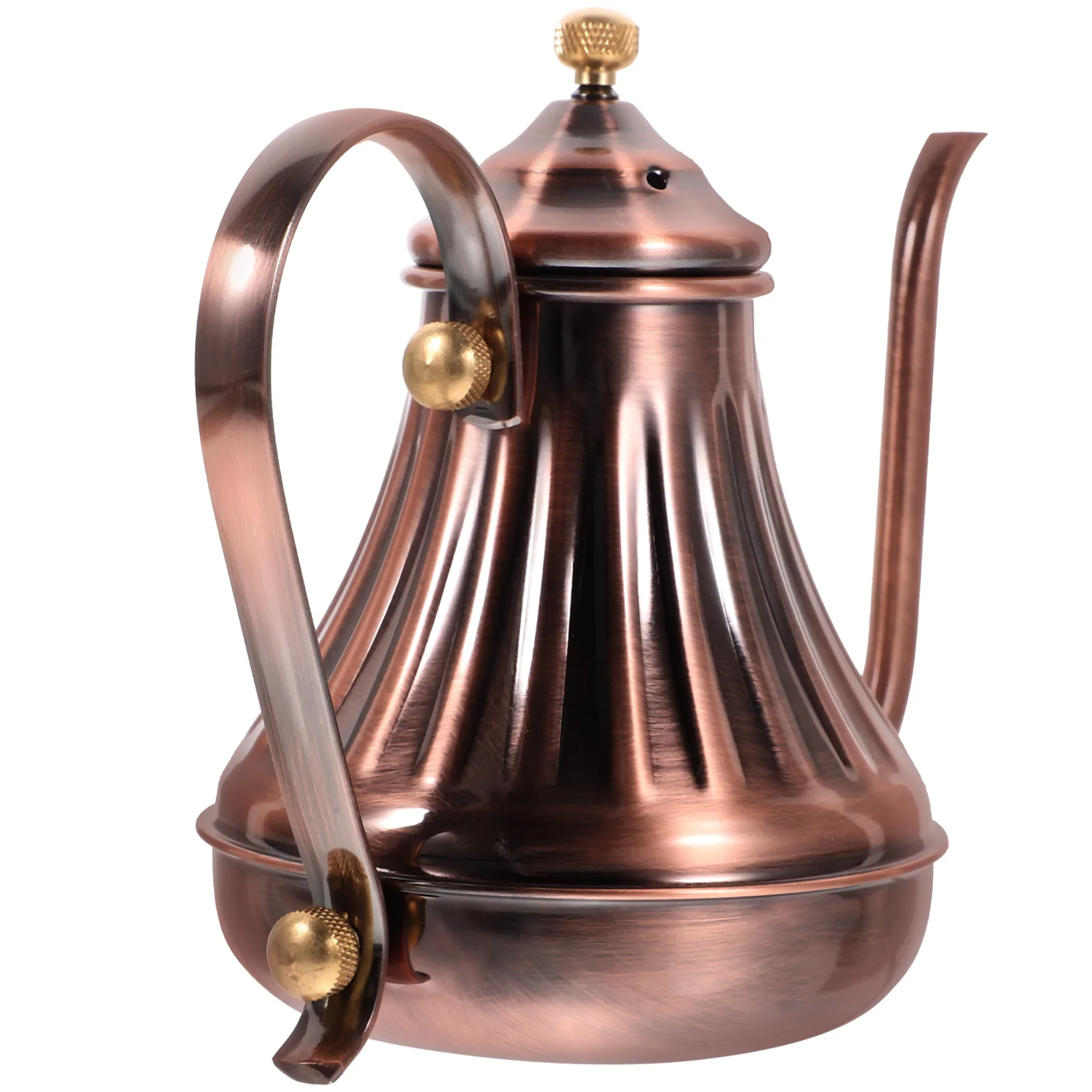 Stainless Steel Long Spout Coffee Kettle Hand Brewing Tea Pot Rustproof Kitchen Tea House Use Ergonomic Handle Nonslip
Stainless Steel Long Spout Coffee Kettle Hand Brewing Tea Pot Rustproof Kitchen Tea House Use Ergonomic Handle Nonslip