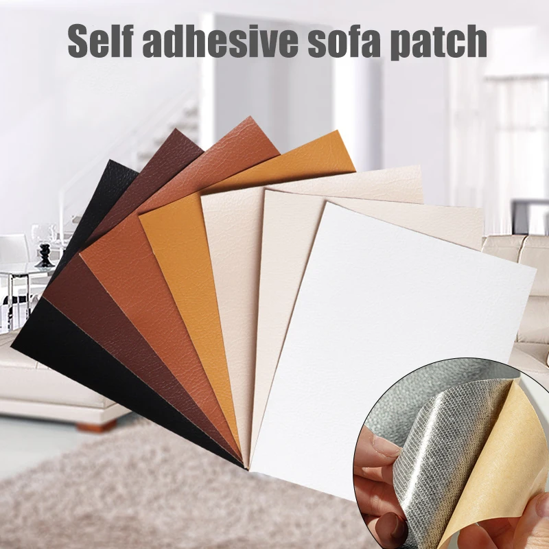 Self Adhesive Artificial Leather For Sofa Repair Patch Furniture Table Chair Sticker Seat Bag PU Leather Repair Tape
Self Adhesive Artificial Leather For Sofa Repair Patch Furniture Table Chair Sticker Seat Bag PU Leather Repair Tape