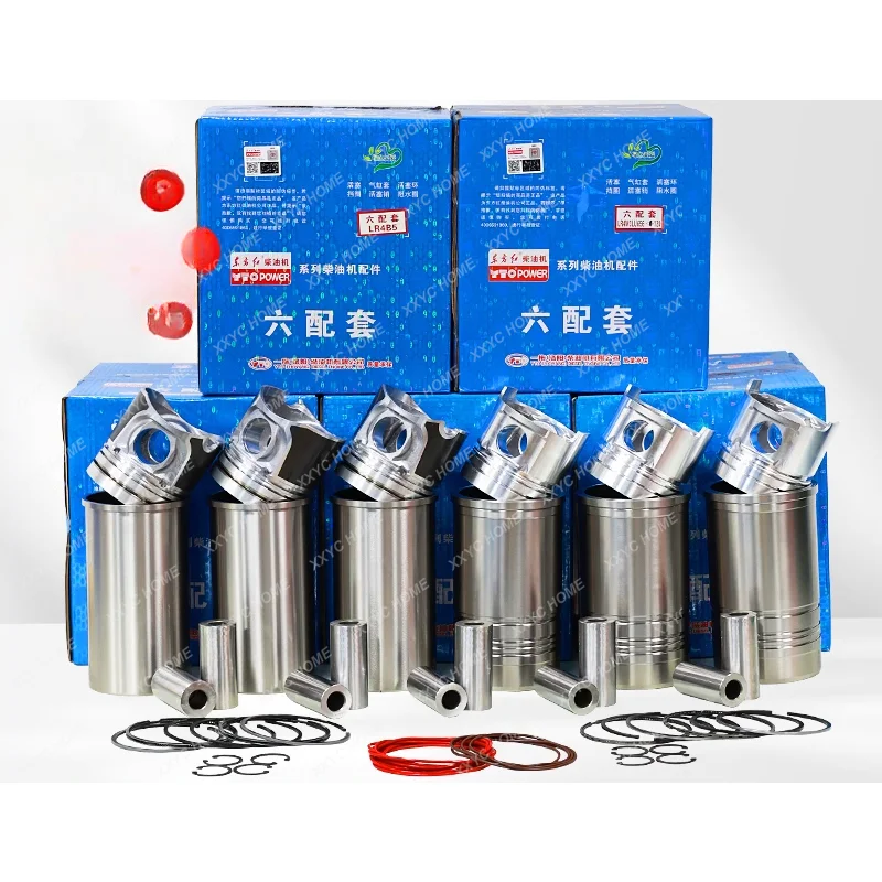 Diesel engine four/six matching 4B5/6M3 cylinder liner piston original scan code verification
Diesel engine four/six matching 4B5/6M3 cylinder liner piston original scan code verification