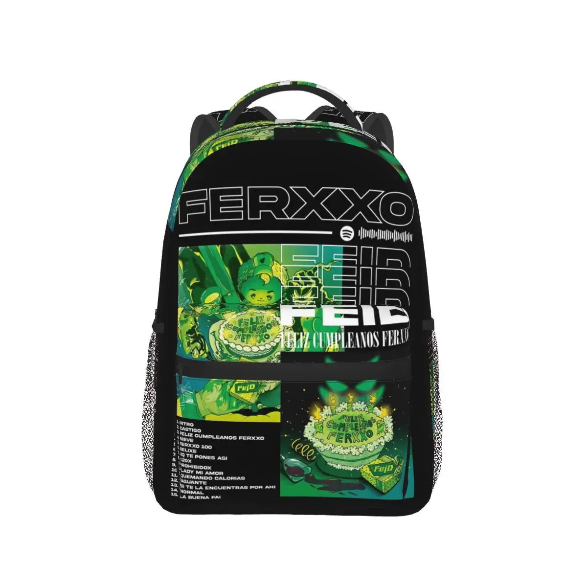 Рюкзак Ferxxocalipsis World Tour Ferxxo, Лидер продаж, рюкзак большой емкости, детская сумка для книг, школьная сумка, сумка на плечо для мужчин и женщин 
Рюкзак Ferxxocalipsis World Tour Ferxxo, Лидер продаж, рюкзак большой емкости, детская сумка для книг, школьная сумка, сумка на плечо для мужчин и женщин