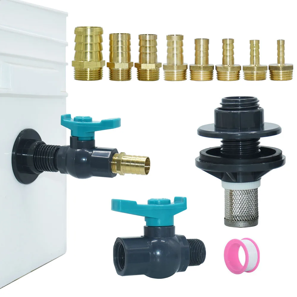 Rain backet tank tap Hose adapter 6mm 8mm 10mm 12mm 14mm 16mm 19mm 25mm Hose Connector Filter Rain bucket tank tap Fitting
Rain backet tank tap Hose adapter 6mm 8mm 10mm 12mm 14mm 16mm 19mm 25mm Hose Connector Filter Rain bucket tank tap Fitting